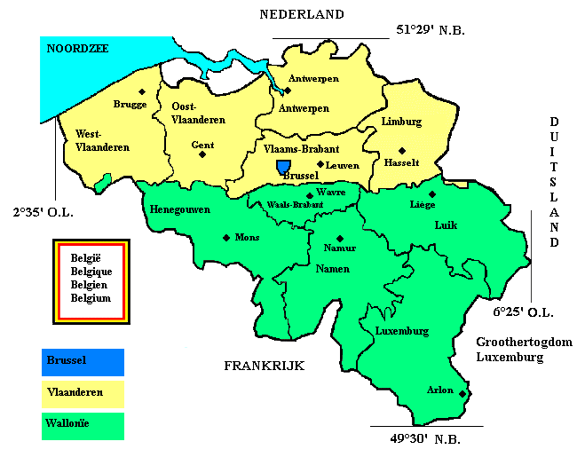 Klik op een provincie